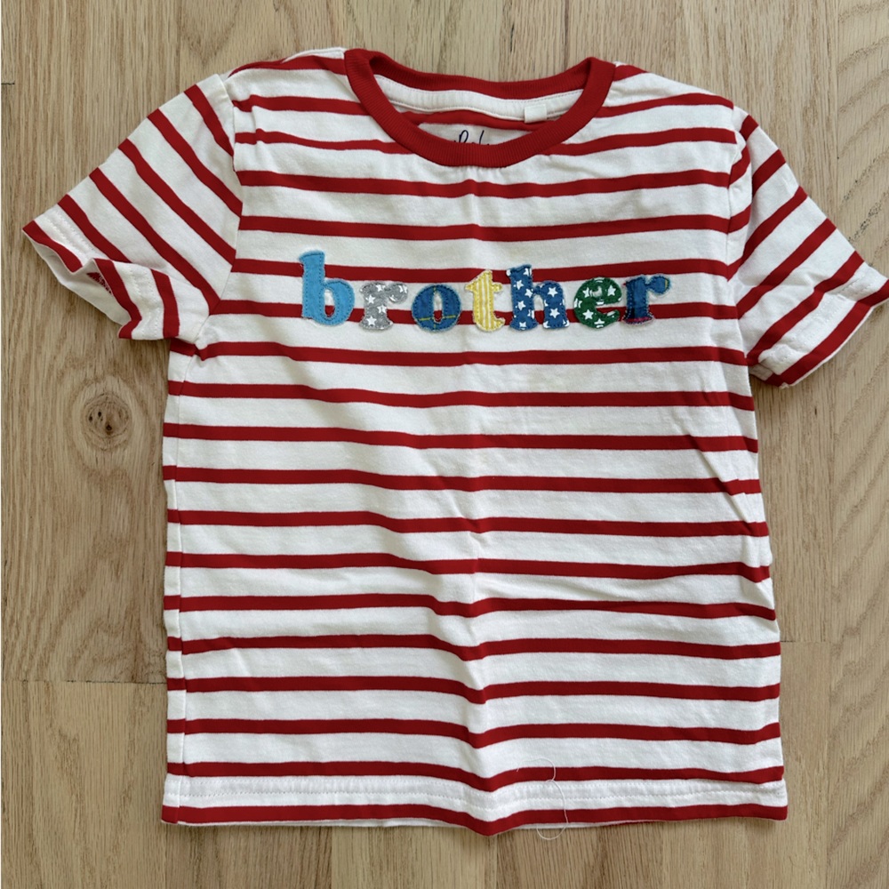 Mini boden brother shirt